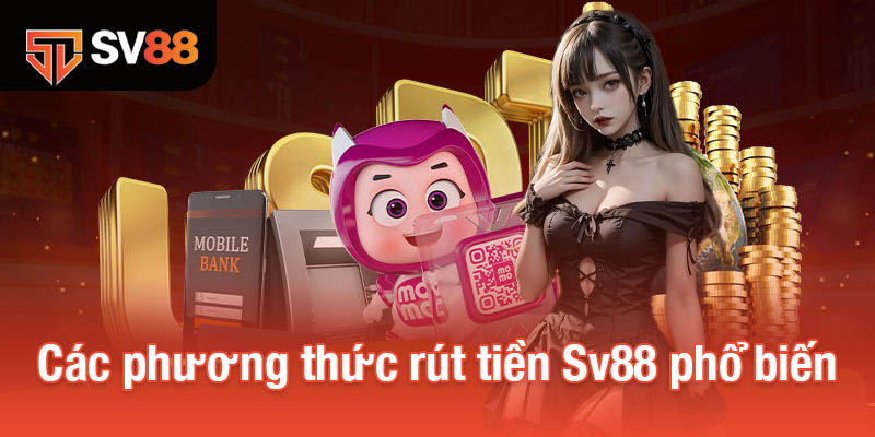 Rút Tiền Sv88 - Quy Trình Chuẩn Và Những Lưu Ý Quan Trọng 1 Các phương thức rút tiền Sv88 phổ biến